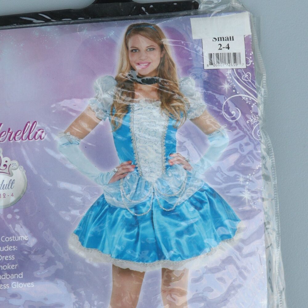 Cinderella Costume Women's Size Small 2-4
